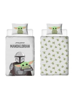 Disney Star Wars Mandolorian Grogu Single Duvet Set - Multi -Home Comprehensive V6SSZ SQ3 0000000029 MULTI SLd