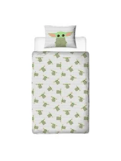 Disney Star Wars Mandolorian Grogu Single Duvet Set - Multi -Home Comprehensive V6SSZ SQ4 0000000029 MULTI SLd1