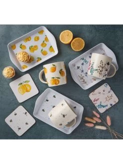 Price And Kensington Sweet Bee Mug & Tray Set 8 Price And Kensington Sweet Bee Mug & Tray Set -Home Comprehensive V7CW5 SQ3 0000000029 MULTI SLd1