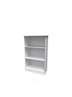 SWIFT Verve Ready Assembled Bookcase - White - FSC® Certified -Home Comprehensive V7QL9 SQ3 0000000013 WHITE SLd