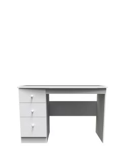 SWIFT Verve Ready Assembled 3 Drawer Desk - White - FSC® Certified