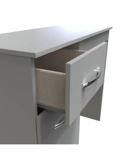 SWIFT Elton Ready Assembled Dressing Table - FSC® Certified -Home Comprehensive V7QSA SQ5 0000000005 GREY SLd1