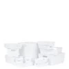 Wham Studio 13-Piece Storage Set In White 2 Wham Studio 13-Piece Storage Set In White -Home Comprehensive V7SWW SQ1 0000000013 WHITE SLf