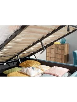 GFW Pettine End Lift Ottoman Bed - Teal 11 GFW Pettine End Lift Ottoman Bed - Teal -Home Comprehensive V7V2S SQ4 0000000082 TEAL SLd1