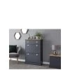 GFW Kendal Deluxe Shoe Cabinet - Blue 2 GFW Kendal Deluxe Shoe Cabinet - Blue -Home Comprehensive V7Y6E SQ1 0000000020 BLUE SLf