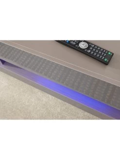 GFW Galicia 180 Cm Floating Wall TV Unit With LED Lights - Fits Up To 80 Inch TV - Grey -Home Comprehensive V7Y7L SQ6 0000000005 GREY SLd3