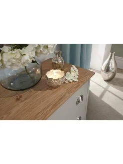 GFW Kendal 3 Drawer Chest - Grey -Home Comprehensive V84DH SQ5 0000000005 GREY SLd1