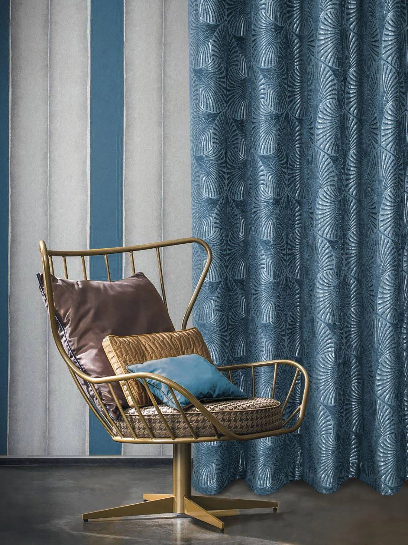 Very Home Chrissy Eyelet Lined Curtains 5 Very Home Chrissy Eyelet Lined Curtains - Image 3