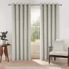 Very Home Asha Velour Eyelet Curtains 1 Very Home Asha Velour Eyelet Curtains -Home Comprehensive V8MWV SQ1 0000000003 NATURAL SLf