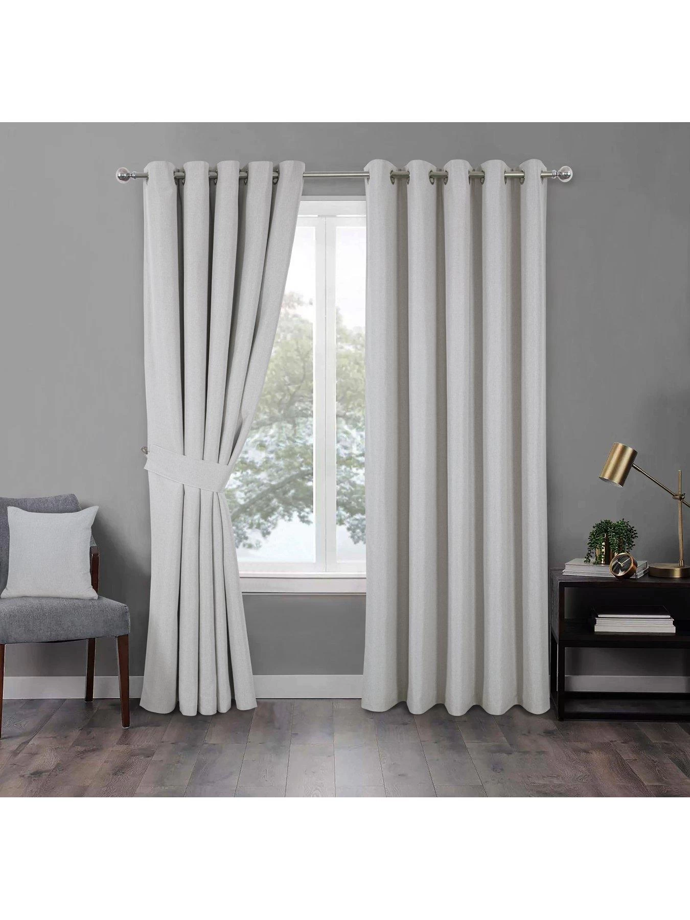 Very Home Jovy Blackout Eyelet Curtains 3 Very Home Jovy Blackout Eyelet Curtains