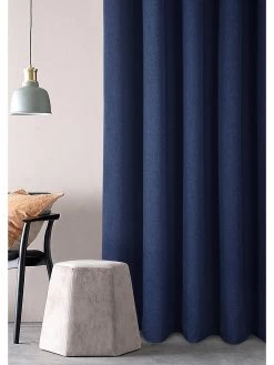 Very Home Jovy Blackout Eyelet Curtains 8 Very Home Jovy Blackout Eyelet Curtains -Home Comprehensive V8N0N SQ3 0000000048 NAVY SLd1