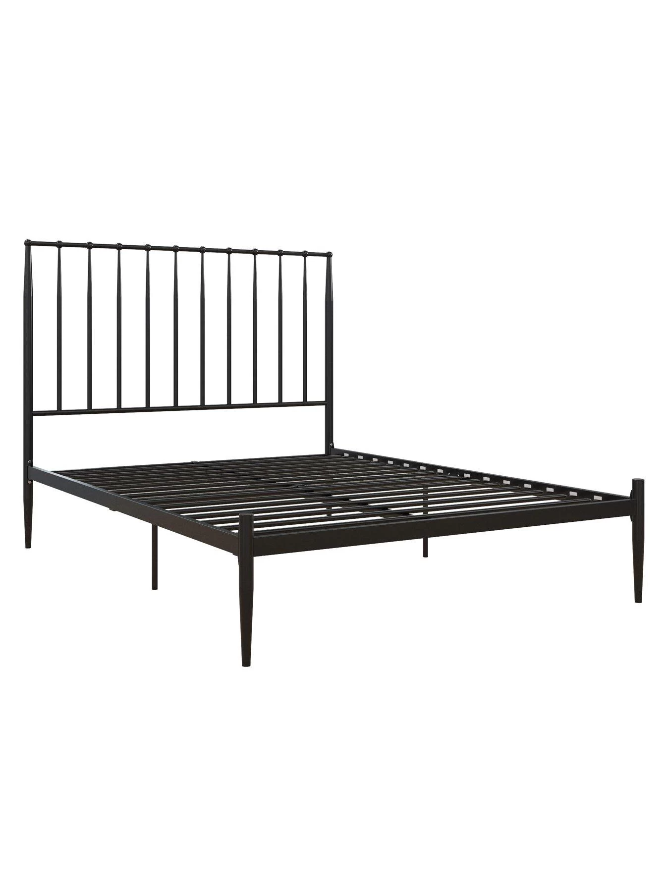 Dorel Home Giulia Modern Metal Double Bed Frame - Black 7 Dorel Home Giulia Modern Metal Double Bed Frame - Black - Image 5