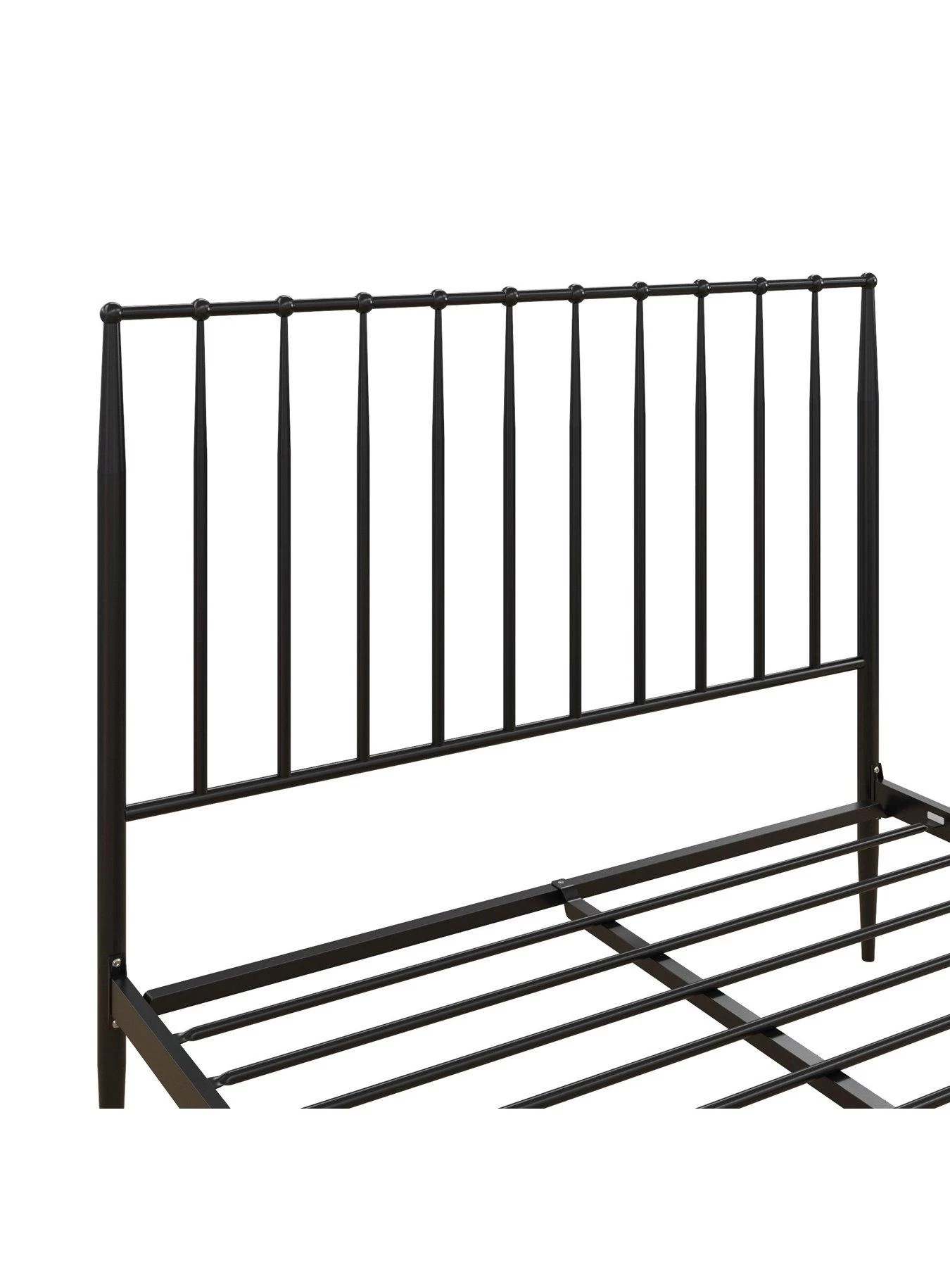 Dorel Home Giulia Modern Metal Double Bed Frame - Black 8 Dorel Home Giulia Modern Metal Double Bed Frame - Black - Image 6