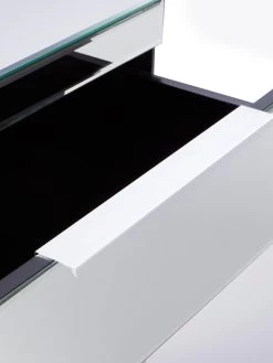 Rialto Mirrored 3 Drawer Bedside Chest 11 Rialto Mirrored 3 Drawer Bedside Chest -Home Comprehensive V9VB8 SQ5 0000002051 MIRROR SLd1