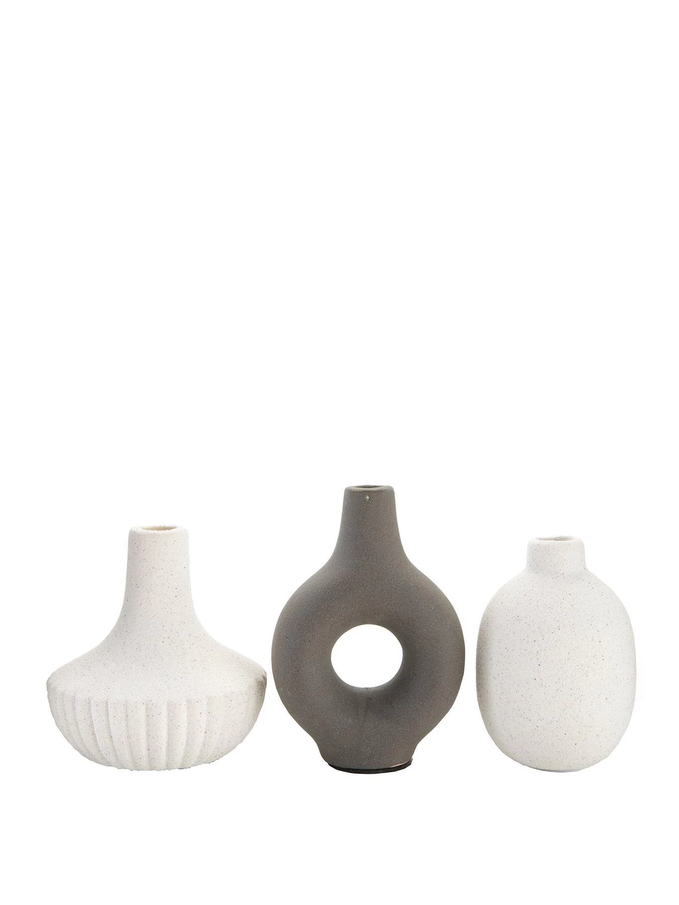 Very Home Set Of 3 Mini Vases 3 Very Home Set Of 3 Mini Vases