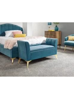 GFW Pettine Ottoman Storage Bench 9 GFW Pettine Ottoman Storage Bench -Home Comprehensive VA7YD SQ2 0000000082 TEAL RSr