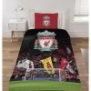 Liverpool FC The Kop Single Duvet Cover Set - Red -Home Comprehensive VAH10 SQ1 0000000017 RED RSr