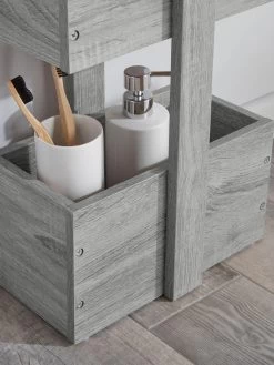 Lloyd Pascal Canyon Grey Bathroom Storage Caddy 13 Lloyd Pascal Canyon Grey Bathroom Storage Caddy -Home Comprehensive VAOM3 SQ5 0000000005 GREY SLd1