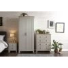 GFW Lancaster 3 Piece Package - 2 Door Wardrobe, 4 Drawer Chest And A Bedside Chest 1 GFW Lancaster 3 Piece Package - 2 Door Wardrobe, 4 Drawer Chest And A Bedside Chest -Home Comprehensive VB13L SQ1 0000000005 GREY RSr