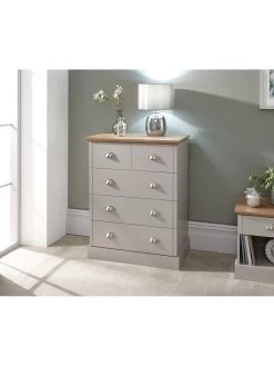 GFW Kendal 2 + 3 Drawer Chest - Grey -Home Comprehensive VB157 SQ6 0000000005 GREY SLd2