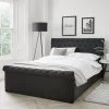 Aspire Chesterfield Ottoman Storage Bed -Home Comprehensive VB9LT SQ1 0000000004 BLACK RSr