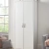 Very Home Ely 2 Door Wardrobe 1 Very Home Ely 2 Door Wardrobe -Home Comprehensive VBN9X SQ1 0000000013 WHITE RSr
