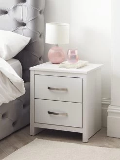 Very Home Ely 2 Drawer Bedside