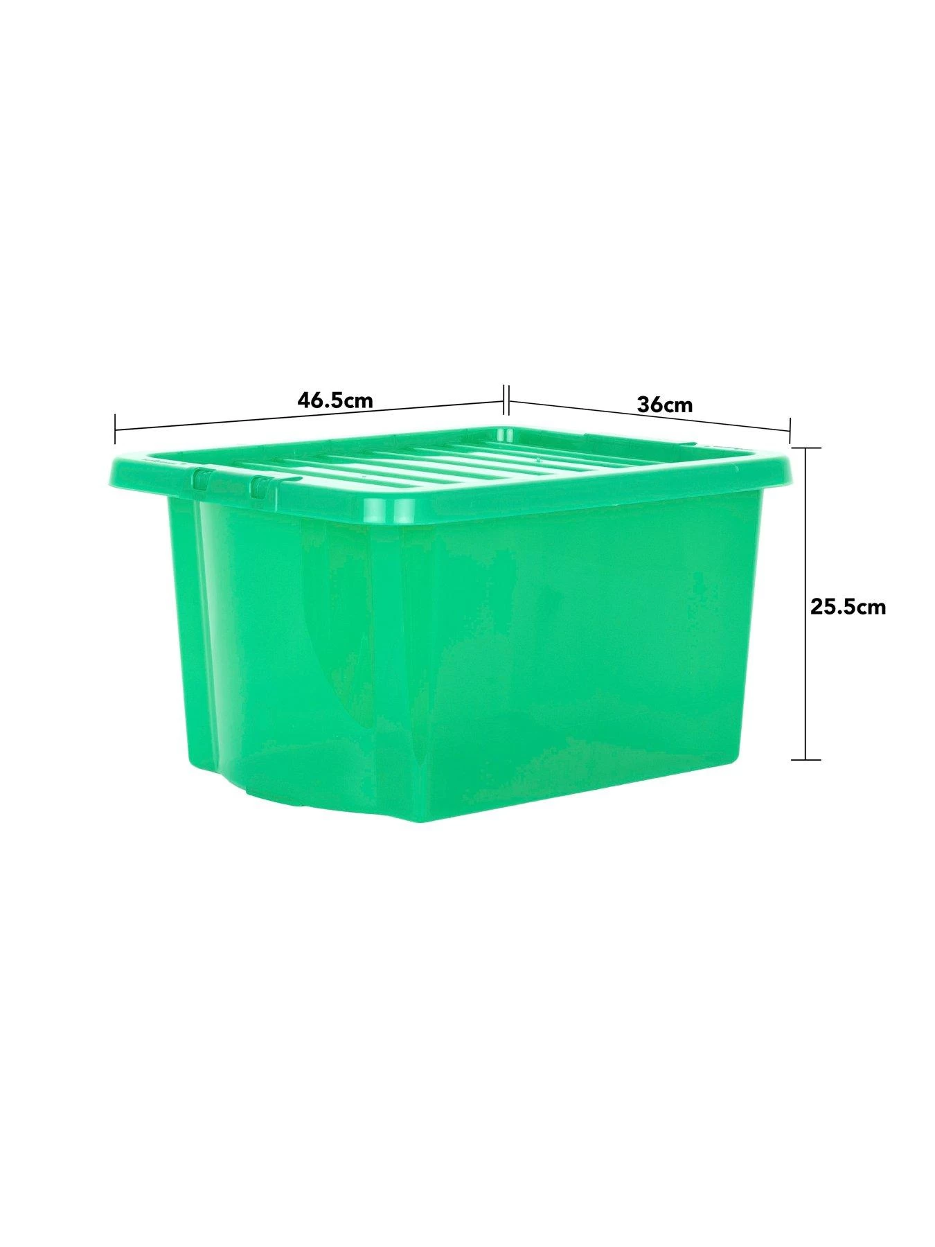 Wham Set Of 3 Crystal 28 Litre Box & Lid 7 Wham Set Of 3 Crystal 28 Litre Box & Lid - Image 5