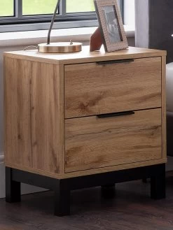 Julian Bowen Bali 2 Drawer Bedside