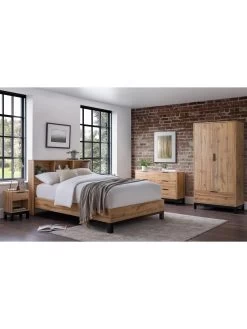 Julian Bowen Bali 2 Drawer Bedside -Home Comprehensive VBYD5 SQ5 0000000006 OAK SLd1