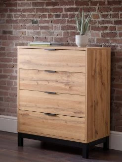 Julian Bowen Bali 4 Drawer Chest