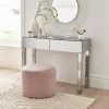 Valour Ready Assembled Mirrored Dressing Table -Home Comprehensive VBYSK SQ1 0000014410 GREY MIRROR RSr