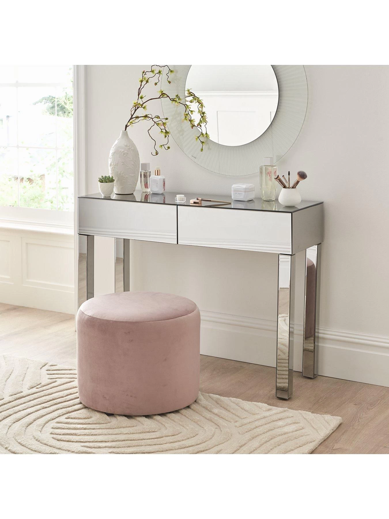 Valour Ready Assembled Mirrored Dressing Table 3 Valour Ready Assembled Mirrored Dressing Table