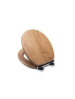 Croydex Ontario Flexi-Fix Toilet Seat  -Home Comprehensive VC4TM SQ3 0000000143 BROWN SLd1