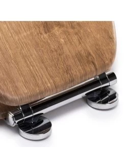 Croydex Ontario Flexi-Fix Toilet Seat  -Home Comprehensive VC4TM SQ5 0000000143 BROWN SLd3