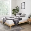 Ren Platform Double Bed 2 Ren Platform Double Bed -Home Comprehensive VCF7S SQ1 0000000144 PINE RSr