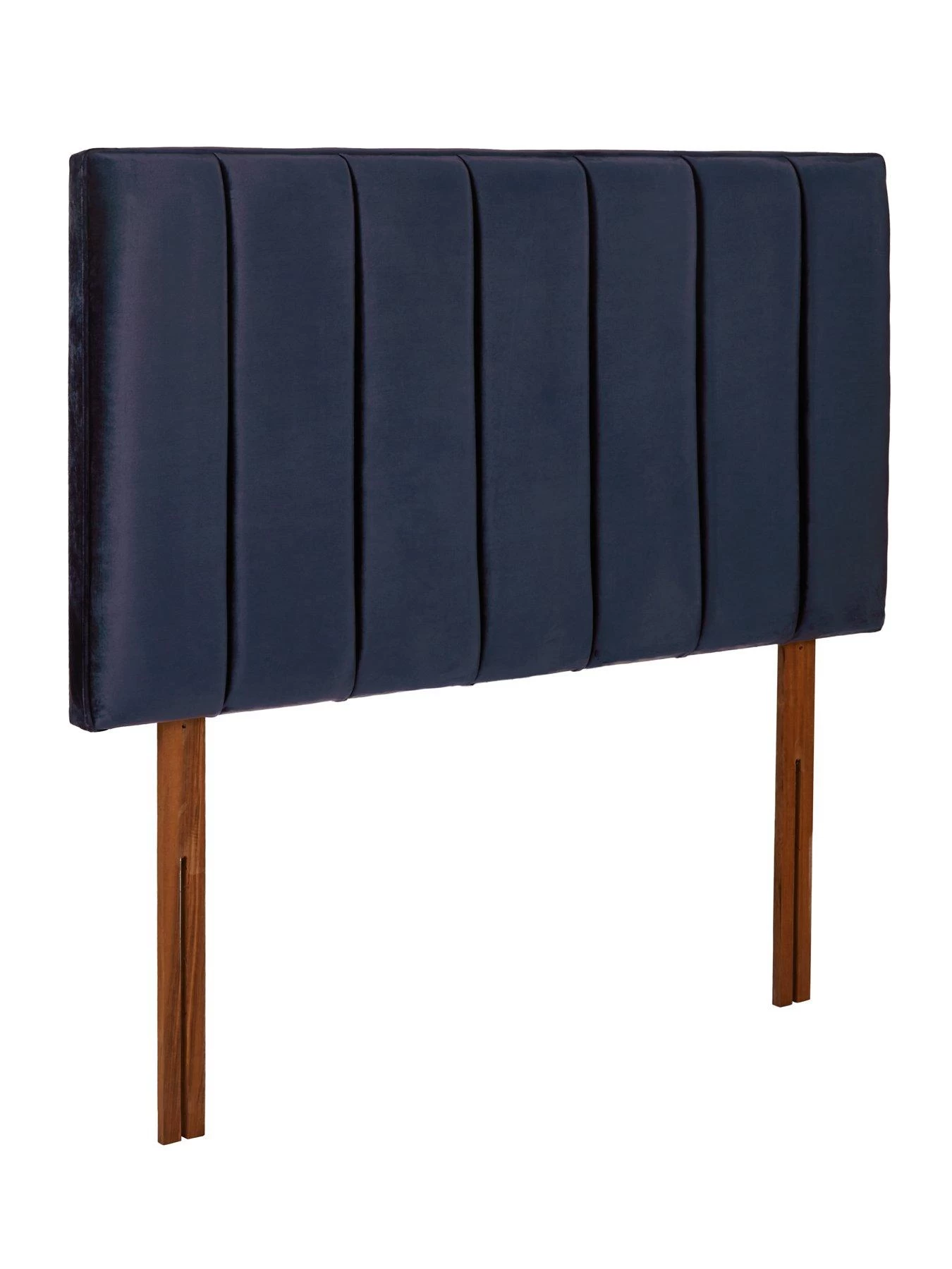 Very Home Marianne Velvet Headboard - Midnight Blue 4 Very Home Marianne Velvet Headboard - Midnight Blue - Image 2