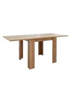 Everyday Panama 80-160 Cm Extending Dining Table - Dark Oak - FSC® Certified -Home Comprehensive VDF8B SQ4 0000000558 DARK OAK SLd