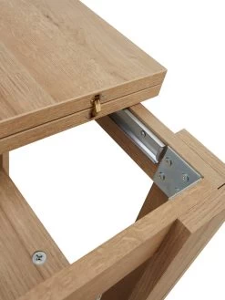 Everyday Panama 80-160 Cm Extending Dining Table - Dark Oak - FSC® Certified -Home Comprehensive VDF8B SQ5 0000000558 DARK OAK SLd1