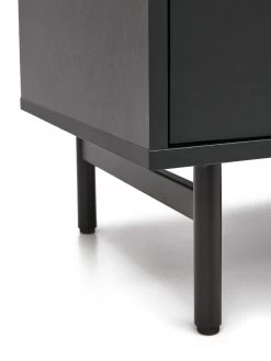 Very Home Hava Bedside Table -Home Comprehensive VE1TN SQ6 0000000004 BLACK SLd2