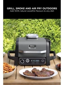 NINJA Woodfire Electric BBQ Grill & Smoker OG701UK -Home Comprehensive VEUCE SQ3 0000000004 BLACK SLd1