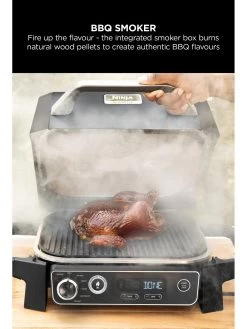 NINJA Woodfire Electric BBQ Grill & Smoker OG701UK -Home Comprehensive VEUCE SQ4 0000000004 BLACK SLd2