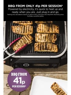 NINJA Woodfire Electric BBQ Grill & Smoker OG701UK -Home Comprehensive VEUCE SQ5 0000000004 BLACK SLd3