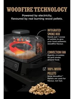 NINJA Woodfire Electric BBQ Grill & Smoker OG701UK -Home Comprehensive VEUCE SQ6 0000000004 BLACK SLd4