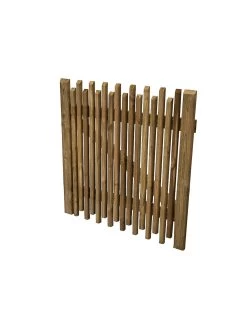 FOREST Contemporary Picket Gate 3ft (0.90m High) -Home Comprehensive VEX5D SQ3 0000000099 N A SLd1