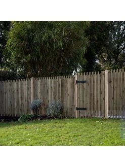 FOREST Contemporary Picket Gate 3ft (0.90m High) -Home Comprehensive VEX5D SQ5 0000000099 N A SLd3