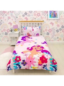 My Little Pony Flowers Single Duvet Cover Set - Multi