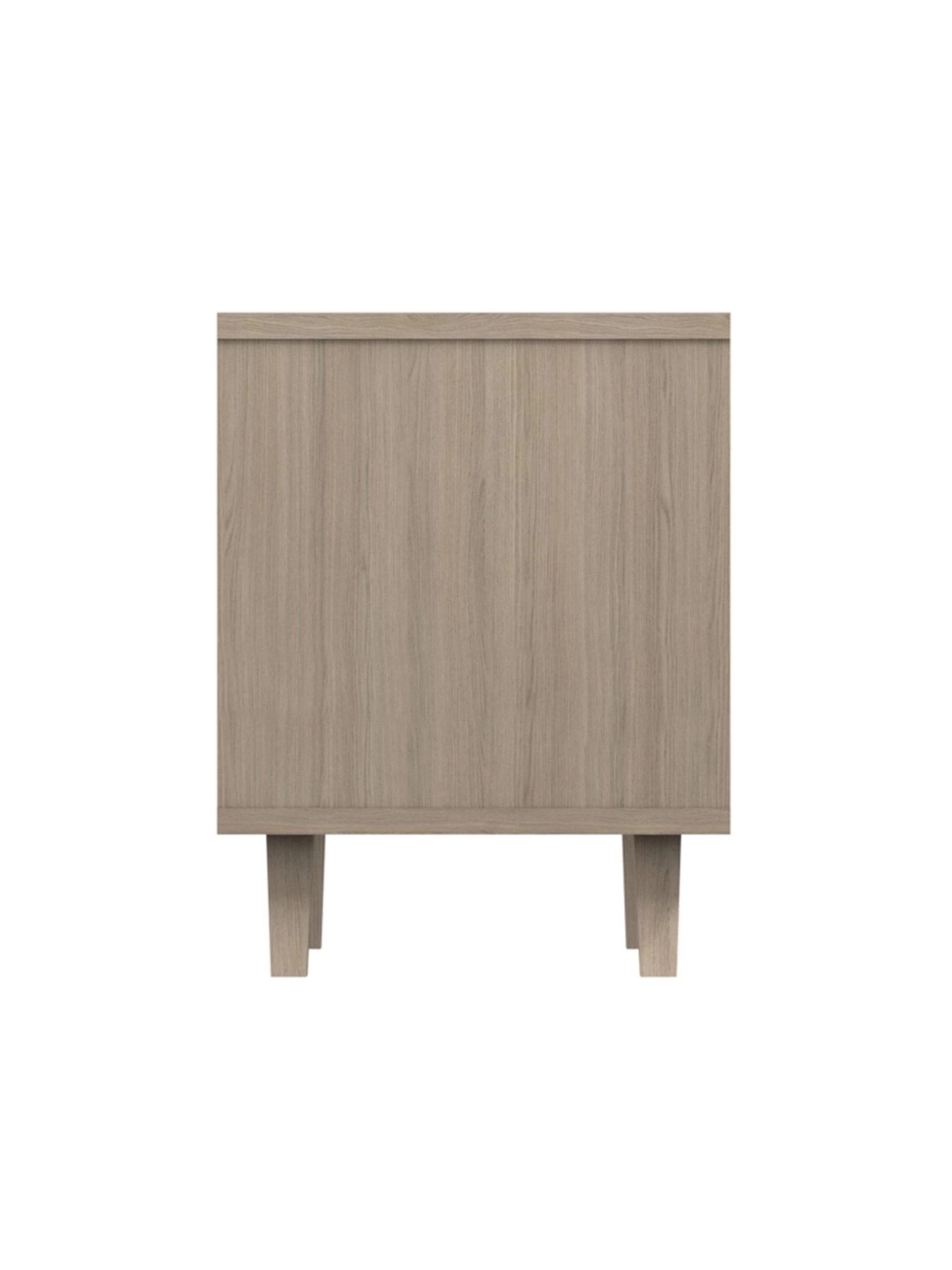 One Call Miller Ready Assembled 1 Drawer Lamp Table - Grey 5 One Call Miller Ready Assembled 1 Drawer Lamp Table - Grey - Image 3