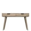 One Call Mustique Ready Assembled 2 Drawer Office Desk - Oak -Home Comprehensive VFRGQ SQ2 0000000006 OAK SLf