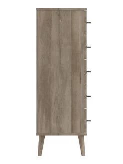 One Call Tuscany Ready Assembled 5 Drawer Chest -Home Comprehensive VFRGT SQ4 0000000006 OAK SLd